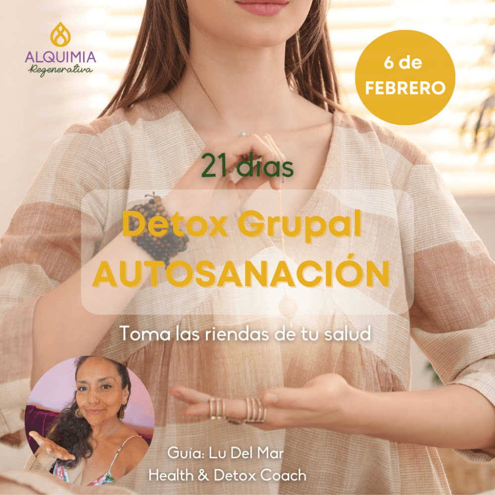 6/2 Detox Grupal 21 días: AUTOSANACIÓN