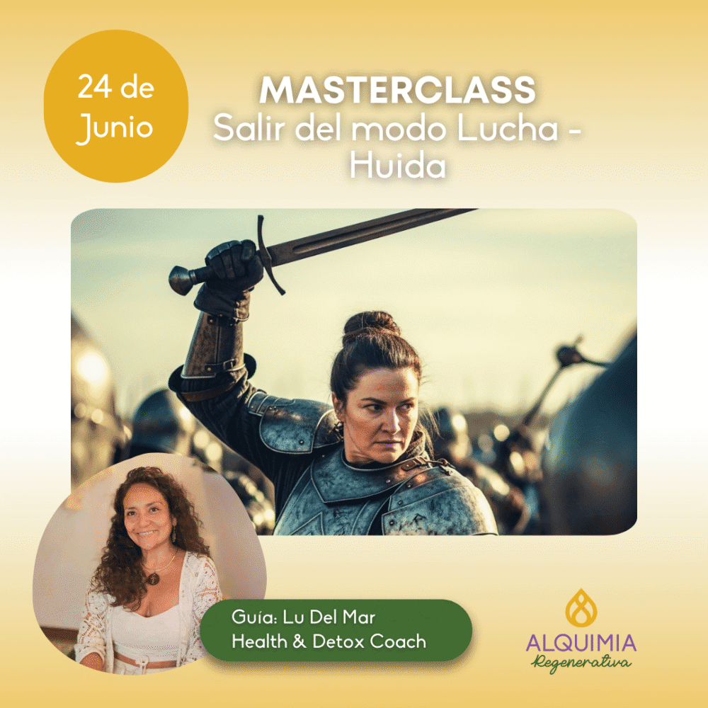 MASTERCLASS: SALIR DEL MODO LUCHA - HUIDA