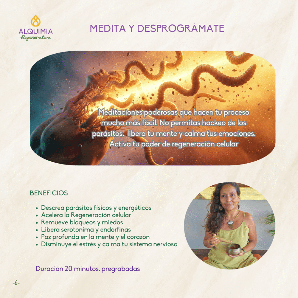 15/8 Detox Grupal 7 Días Desparasitación y Limpieza Hepática - Imagen 6