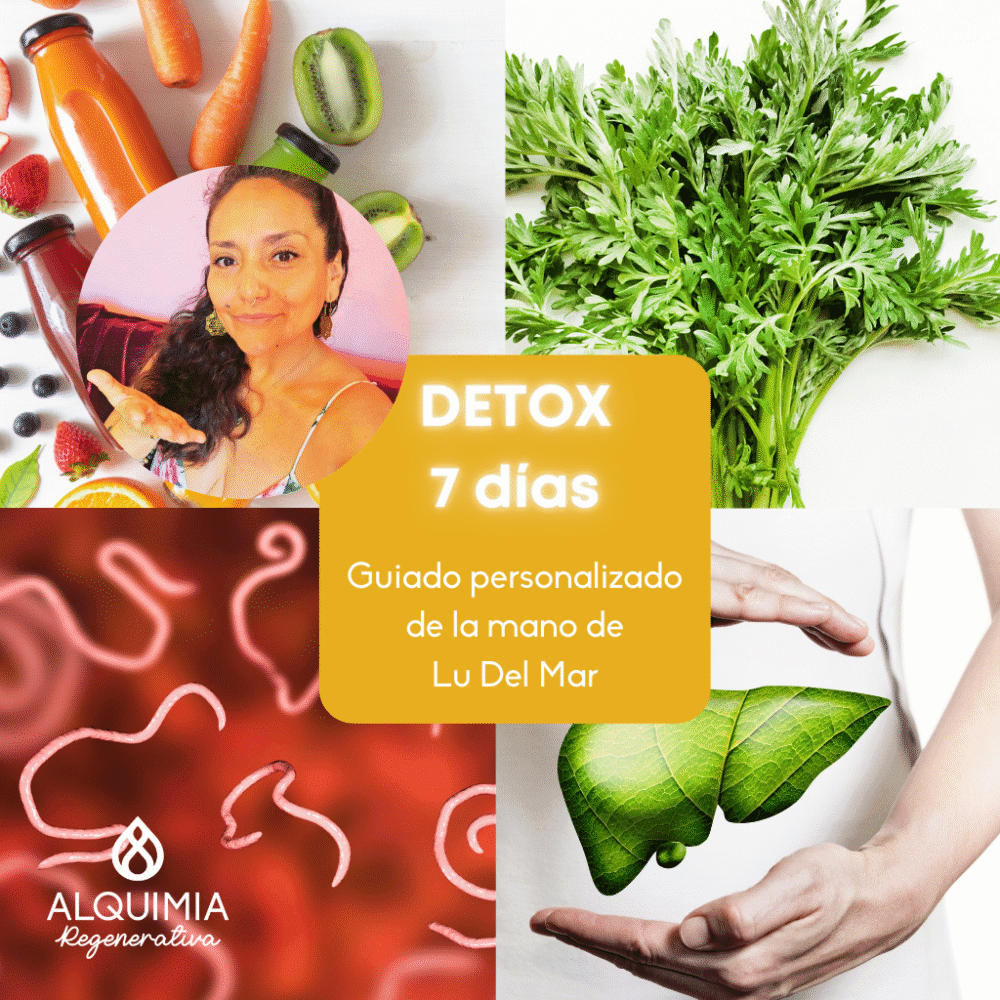 Detox 7 Días Desparasitación y Limpieza Hepática