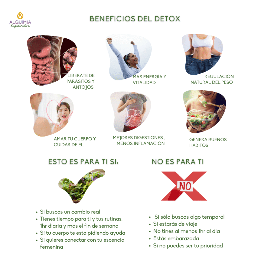 04/9 Detox Grupal Desparasitación Física y Energética 21 días - Imagen 3