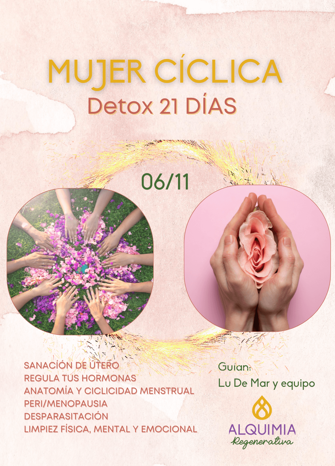 🌺 6/11 Detox 21 días: MUJER CÍCLICA