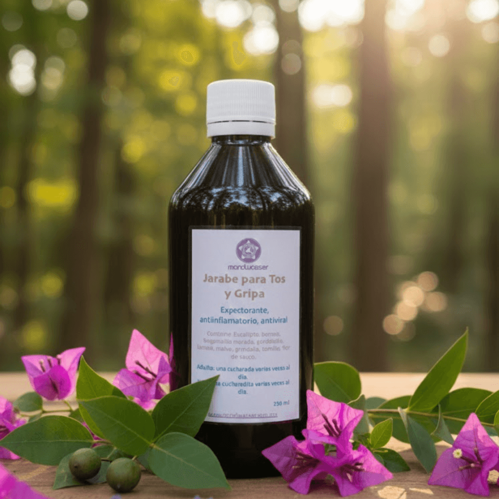 Jarabe para la tos y gripa