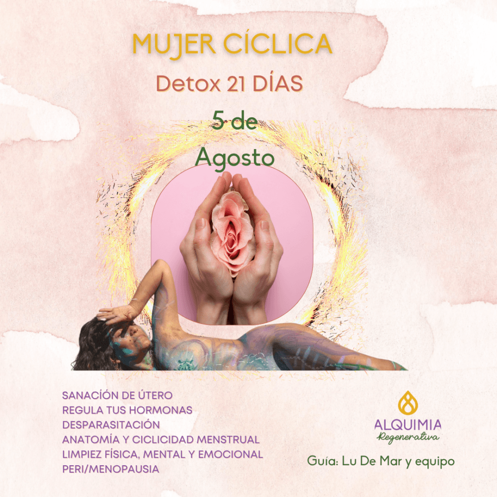 MUJER CÍCLICA, Detox 21 días 05/8